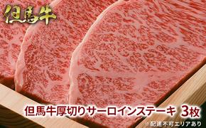  但馬牛 厚切り サーロイン ステーキ 300g×3枚 計900g[ 牛肉 お肉 ブランド牛 キャンプ BBQ アウトドア バーベキュー ギフト 母の日 父の日 ]