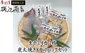 イカ 干物 生干しイカ 2枚(1枚約200g×2枚） 炭火焼きイカ 2パック 詰め合わせ セット 青森 いか するめ スルメ スルメイカ 国産 海鮮 魚介類 魚介 海産物 惣菜 青森県 ※ ご入金確認後 3ヶ月以内の発送になります。