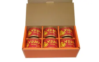 16-003 「浜益産たこのイシカリー」6缶セット