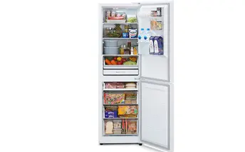 ファン式冷蔵庫 274L IRSN-27A-W ホワイト 冷凍冷蔵庫 冷蔵庫 冷凍庫 2ドア 料理 調理 家電 食糧 冷蔵 保存 キッチン家電 アイリスオーヤマ 