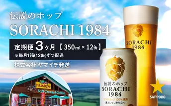 ◆3ヵ月連続お届け定期便◆SORACHI 1984 1箱（350ml×12缶）