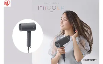 ドライヤー イオンドライヤー HDR-M101-H ダークグレー アイリスオーヤマ 雑貨 日用品 電化製品 折りたたみ式 4カラー ブロー スタイリング 乾かす 