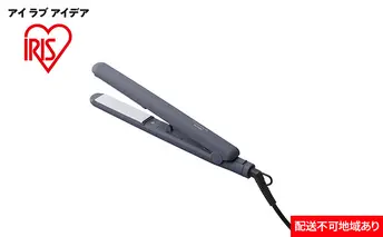ストレートアイロン HIR-MS101-H ダークグレー アイリスオーヤマ ミコラ MiCOLA ストレート コテ 雑貨 日用品 電化製品 摩擦を軽減 スタイリング 4カラー コンパクト 軽量 海外対応可能 