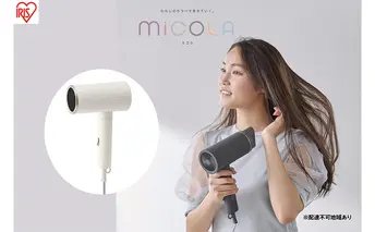 ドライヤー イオンドライヤー HDR-M201-W オフホワイト アイリスオーヤマ 雑貨 日用品 電化製品 折りたたみ式 4カラー ブロー スタイリング 乾かす 