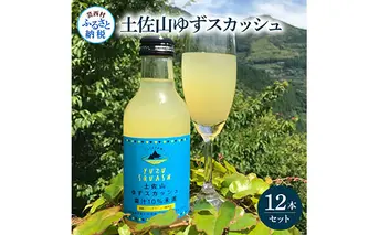 土佐山ゆずスカッシュ12本セット スカッシュ ゆず 柚子 ジュース 飲み物 セット お歳暮 御歳暮 ギフト ドリンク 炭酸飲料 柑橘 割り材 お取り寄せ 美味しい おいしい 贈り物 贈答 故郷納税 17000円 ふるさとのうぜい 高知県 芸西村 返礼品