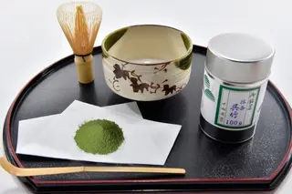 初めてのお抹茶セット〈宇治抹茶 抹茶 お茶 茶 緑茶 粉末 セット 初心者向け 茶道〉 飲料類 