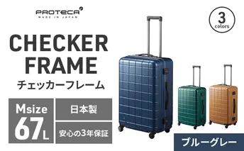 PROTeCA CHECKER FRAME [ブルーグレー] エースラゲージ スーツケース [NO.00143（03）] プロテカ チェッカーフレーム