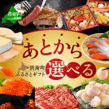 あとからセレクト【ふるさとギフト】寄附2万円相当 あとから選べる！ ギフト いくら ほたて 海鮮 牛肉 別海町 ケーキ アイス 【be146-0803】