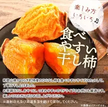G6051_【先行予約】紀州かつらぎ山の食べやすい 干し柿 化粧箱入 25g×10個