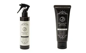 メンズ小顔セット「SBCP生ミネラル小顔ミスト & ヘアクレイ＋」 美容 ヘアワックス 
