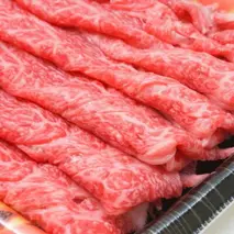 AB7085_【熊野牛】極上モモすき焼き・しゃぶしゃぶ用 230g A4ランク