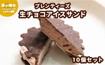 湘南茅ヶ崎の人気店 プレンティーズの生チョコアイスサンド【のし無】