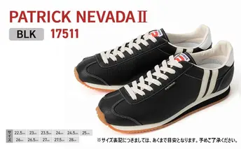 PATRICK NEVADA2 BLK 17511【28.0cm（EUサイズ：45）】