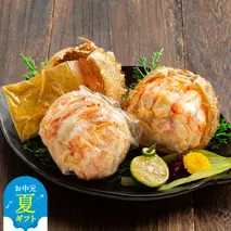 27-43 【お中元】毛がに甲羅盛（2個）【殻剥き不要！毛ガニの美味しいところだけをイイとこどり】