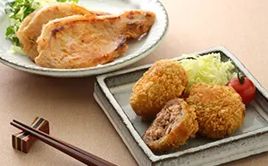 茅ヶ崎名物！茅ヶ崎メンチ＆豚の味噌漬けうまいものセット 惣菜 お肉 揚げ物 肉の加工品 レトルト 