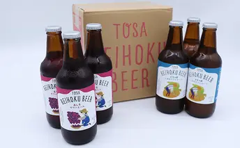 高知のクラフトビール　TOSA　REIHOKU　BEER　土佐天空の郷　こめホワイトエール＆赤しそサワーエール飲みくらべセット