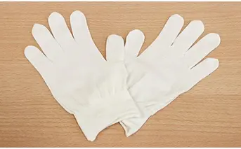 [5839-1391]【ティオティオプレミアム加工】抗菌・消臭・抗ウイルス　完全無縫製の手袋　2双セット