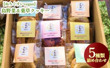 【ぬちぐすいvegan】島野菜＆薬草クッキー5種類詰め合わせ