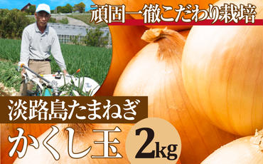 今井ファームの淡路島たまねぎ「かくし玉」 2kg　　[玉ねぎ 玉葱 タマネギ]