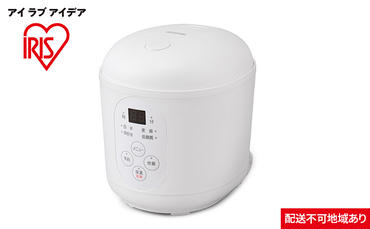 炊飯器 ジャー炊飯器 1.5合 RC-MF15-W ホワイト アイリスオーヤマ