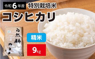 令和六年産特別栽培米コシヒカリ9kg（4.5kg×2袋）精米