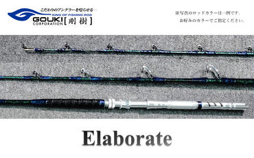 剛樹 エラボレート （Elaborate f5.7（170）） 170cm ウェイト負荷60-250号 釣り 釣具 釣竿 ロッド