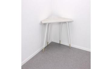 【＆FREL】FS ウォールサイドテーブル 天板 メラミンホワイトパイン 幅70cm　奥行30cm　高さ72cm