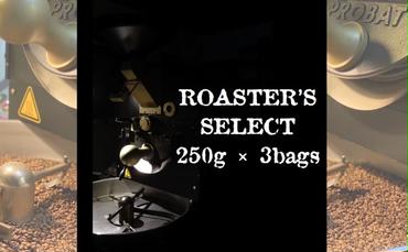 ロースターズセレクト 250g×3種類のおすすめスペシャルティコーヒー ドリンク コーヒー スペシャルティコーヒー
