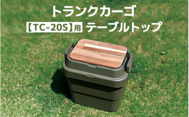 トランクカーゴ 【TC-20S】用 テーブルトップ アウトドア 収納 木製 テーブル