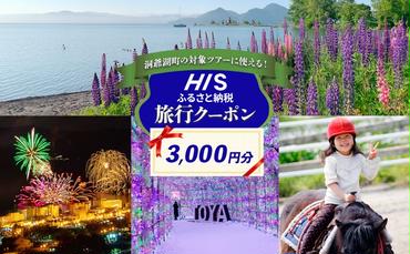 HISふるさと納税 クーポン(北海道 洞爺湖町)【3,000円分】 旅行 ツアー 宿泊 ホテル 観光 飛行機 