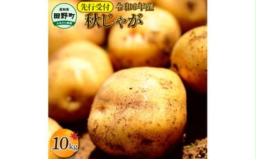 【四国一小さなまちのじゃがいも】★令和6年11月中旬発送開始★ 大野台地で採れた『 令和6年産 秋じゃが 』 10kg