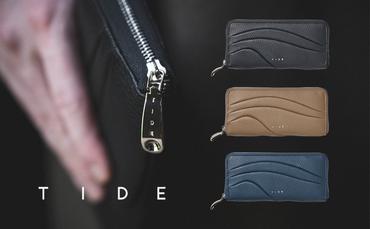 [TIDE]07/42 LONG WALLET 財布 ウォレット 牛革 レザー 東かがわ