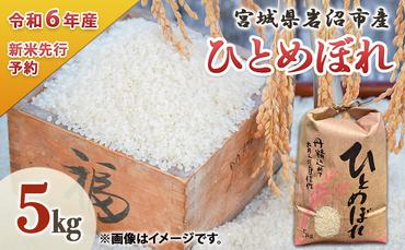 米 令和6年度 宮城県産 ひとめぼれ 5kg お米 こめ コメ