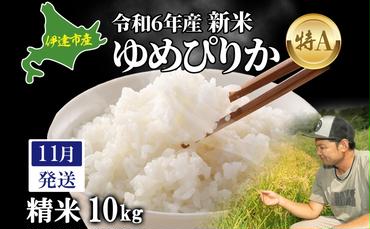 11月発送 令和6年産 新米 ゆめぴりか 10kg 精米 特A ブランド米 お米 うるち米 白 ごはん 炊き立て もちもち 備蓄 保存 ギフト 贈り物 人気 北海道産 お取り寄せ 農園 産地直送 takke farm 送料無料 北海道