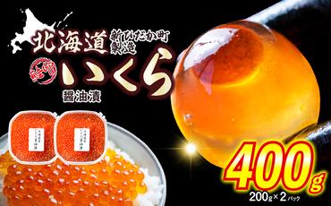 ＜ 12月にお届け ＞ 北海道産 いくら 醤油漬 400g （ 200g × 2パック ） ＜予約商品 ＞ イクラ いくら丼 海鮮丼 鮭卵 魚介 海鮮 海産物