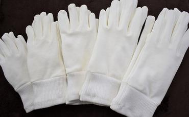 お子様の肌に優しいコットン綿手袋（3双）