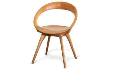 起立木工ANELLO(アネロ)チェア ブラックチェリー/オイル仕上げ 椅子 [207060]