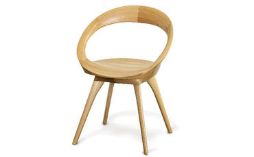 起立木工ANELLO（アネロ）チェア レッドオーク/ウレタン塗装 椅子