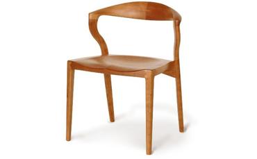 起立木工 ダイニングチェア KAMUI ブラックチェリー/オイル仕上げ 椅子