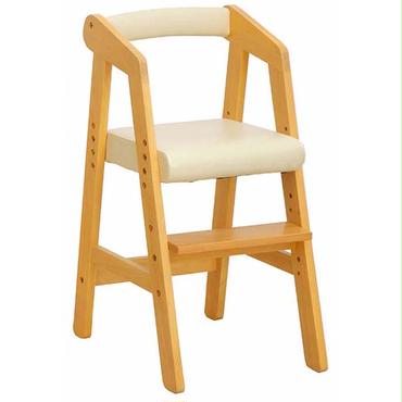 キッズハイチェアー(ナチュラル) キッズ 入学祝 子供用 子ども用 新生活 インテリア おしゃれ かわいい 椅子 いす チェア 木製