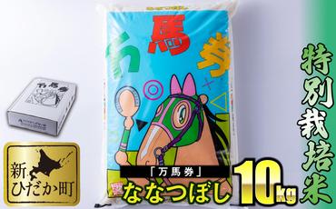 北海道産 特別栽培米 ななつぼし 万馬券 10kg