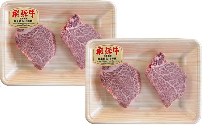 【6ヶ月定期便】飛騨牛ステーキ食べ比べセット