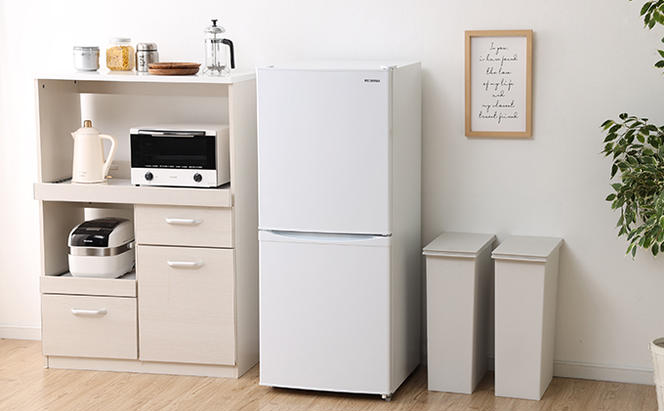 冷蔵庫 142L IRSD-14A-W 冷凍冷蔵庫 アイリスオーヤマ ノンフロン冷凍