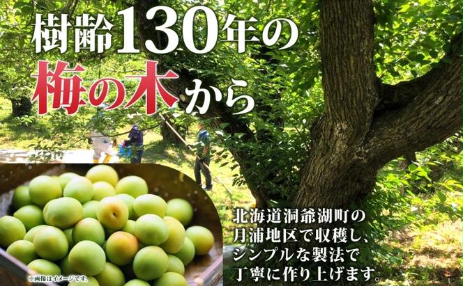 北海道・樹齢130年の梅漬け「しあわせの梅」1kg（200g×5個）