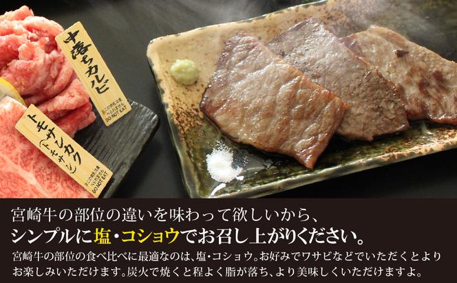 宮崎牛特選食べ比べ焼肉6種盛り