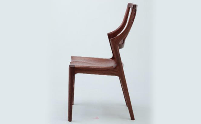 起立木工 ダイニングチェア RIZE ブラックウォルナット/オイル仕上げ 椅子