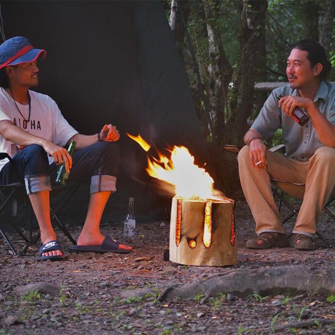 スウェーデン トーチ [曽根田林業 宮崎県 美郷町 31av0004] キャンプ ギア トーチ Swedish torch ヒノキ 檜 送料無料 BBQ 焚火 たき火 バーベキュー アウトドア
