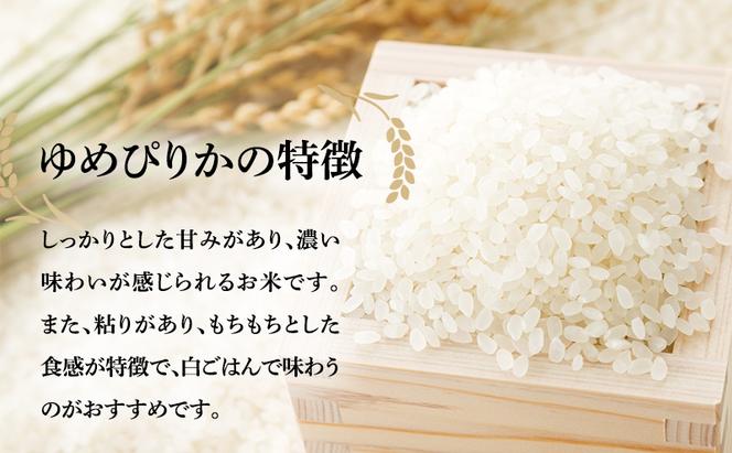 【12ヶ月定期便】北海道南るもい産【ゆめぴりか】（無洗米）5kg×2袋