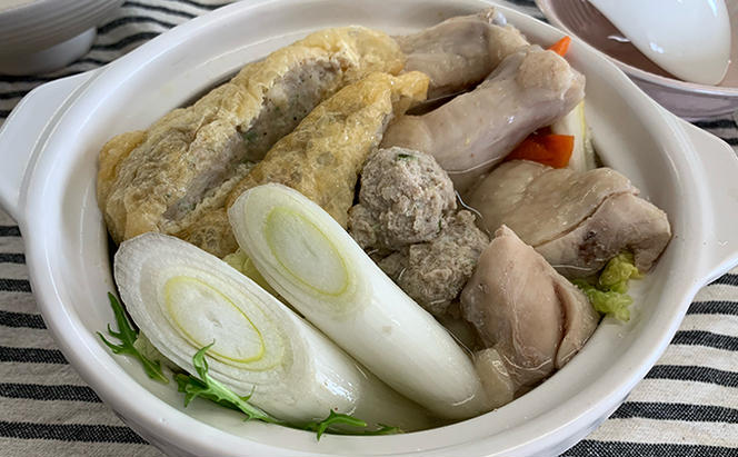 北海道伊達産鶏 肉鍋セット 2.4kg