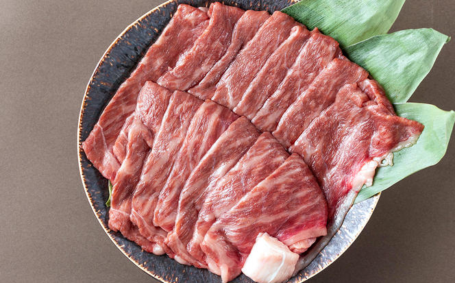 北海道産 黒毛和牛 みついし牛 A5 すき焼き 用 もも肉 500g